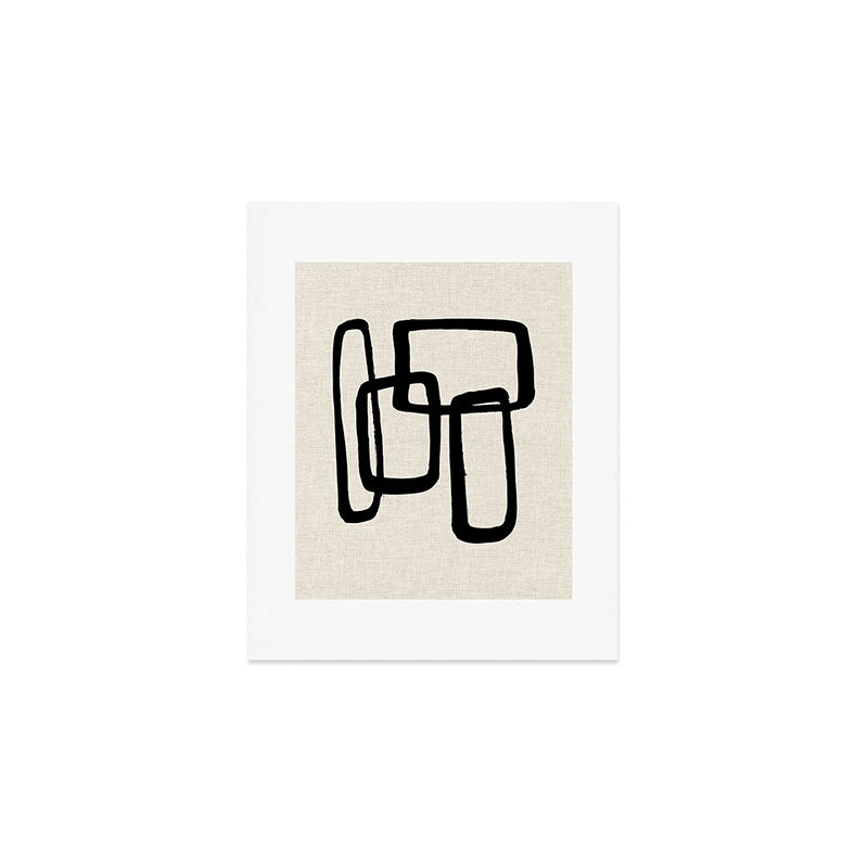 Mod Ink Art Print Gallery Image 1