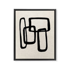 Mod Ink Framed Canvas Print Gallery Image 6