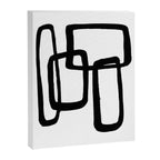 Mod Ink White Background Canvas Print Gallery Image 6