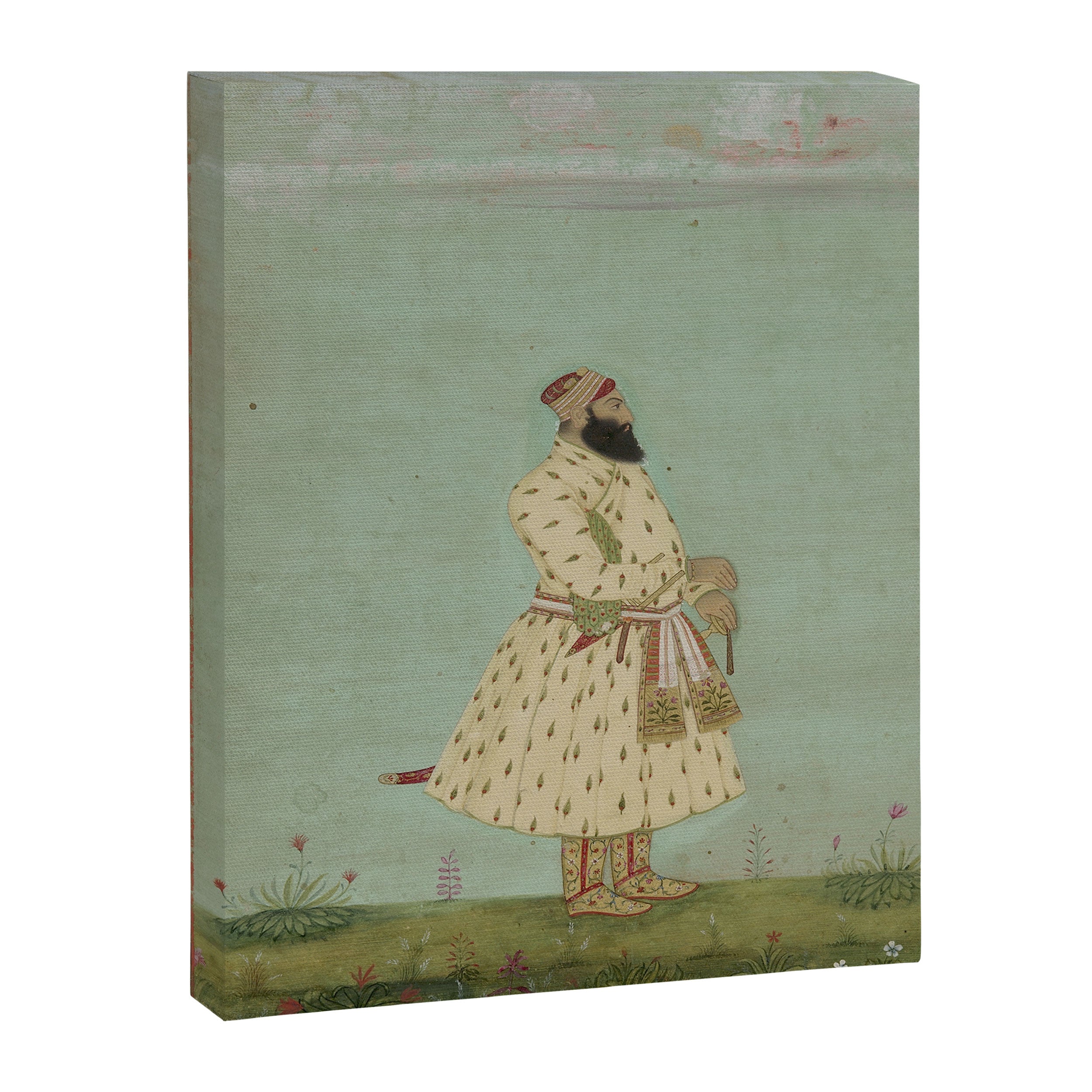 Mughal Indian Painting Illustration Canvas Print Gallery Image 6