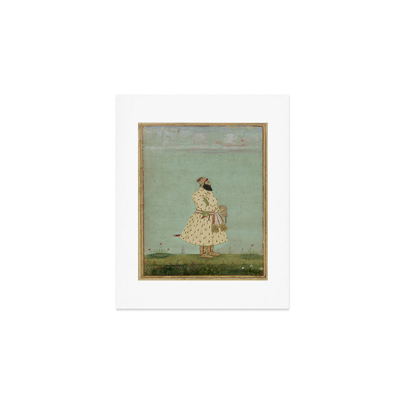Mughal Indian Painting Illustration Art Print Gallery Image 1