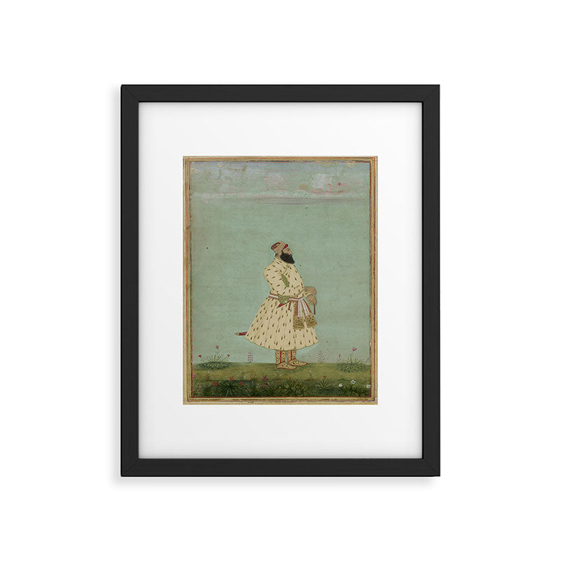 Mughal Indian Painting Illustration Framed Art Print Gallery Image 5