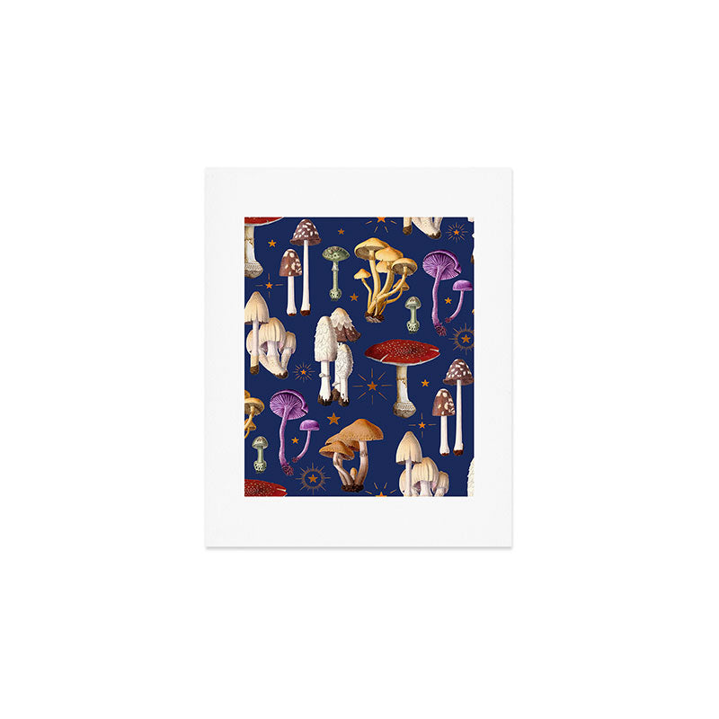 Mushroom Sparkle Art Print Gallery Image 1