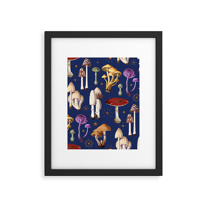 Mushroom Sparkle Framed Art Print Gallery Image 1