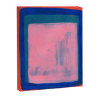 Ocean Pink Colourfield  Canvas Print Gallery Image 6