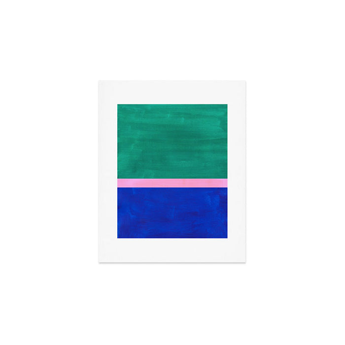 Ocean Ribbon Art Print Gallery Image 1