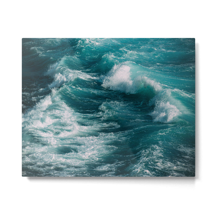 Ocean Waves Metal Print Gallery Image 1
