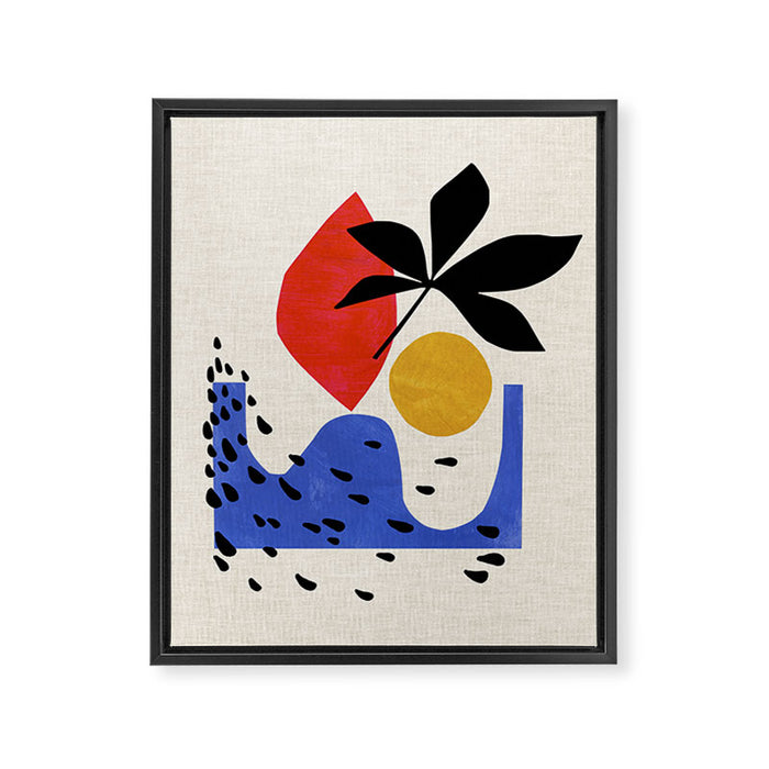 Ocean Wind Framed Canvas Print Gallery Image 1
