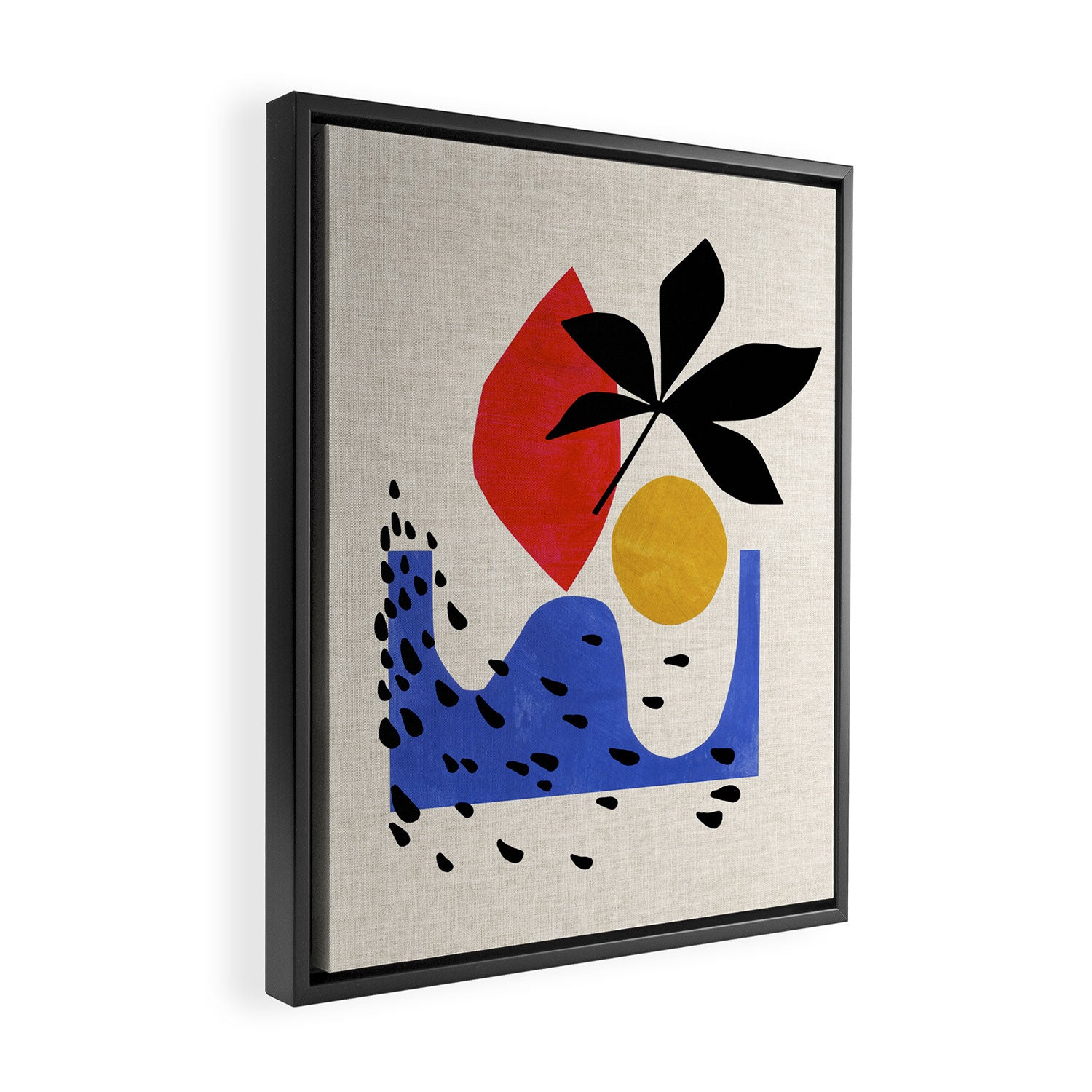 Ocean Wind Framed Canvas Print Gallery Image 2