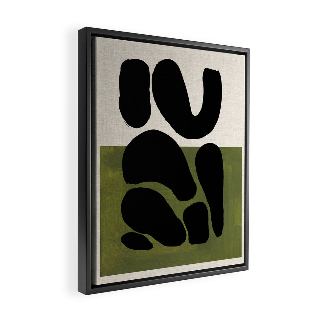 Olive Seeds Framed Canvas Print Gallery Image 2