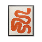 Orange Amazon River Framed Canvas Print Gallery Image 6