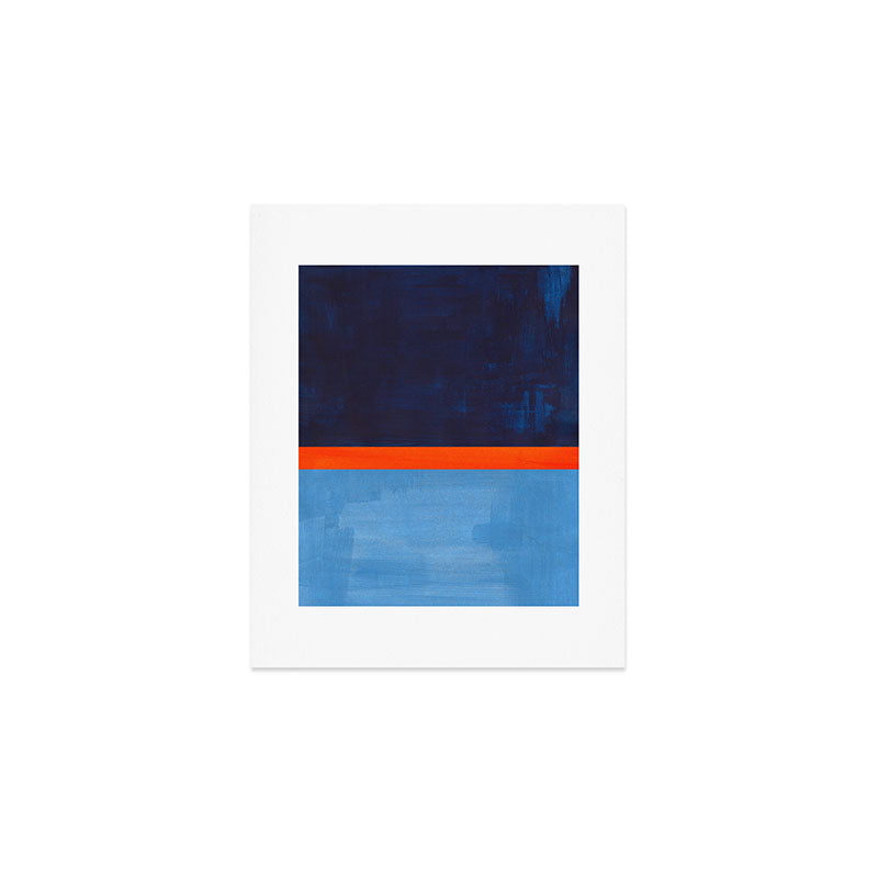 Orange Ice  Art Print Gallery Image 1