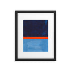 Orange Ice  Framed Art Print Gallery Image 5