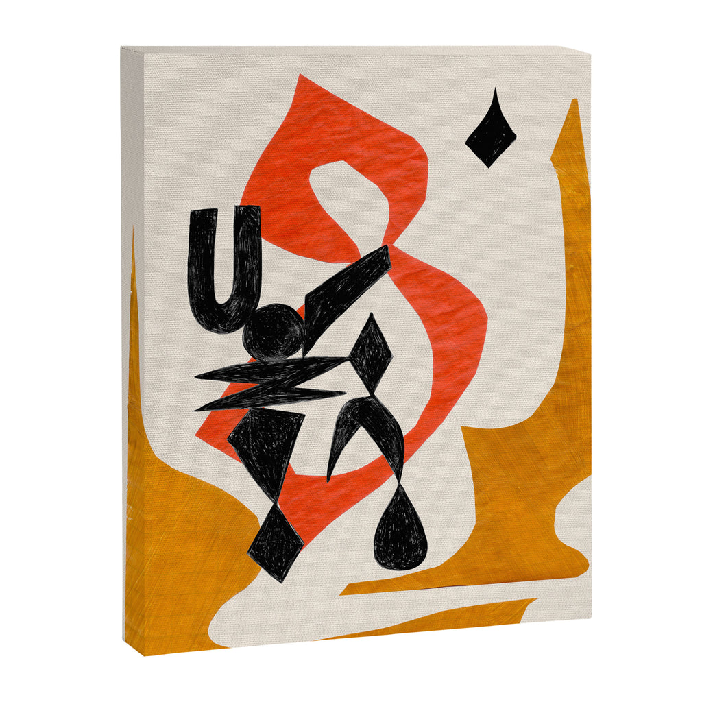Orange Jinn Canvas Print Gallery Image 6