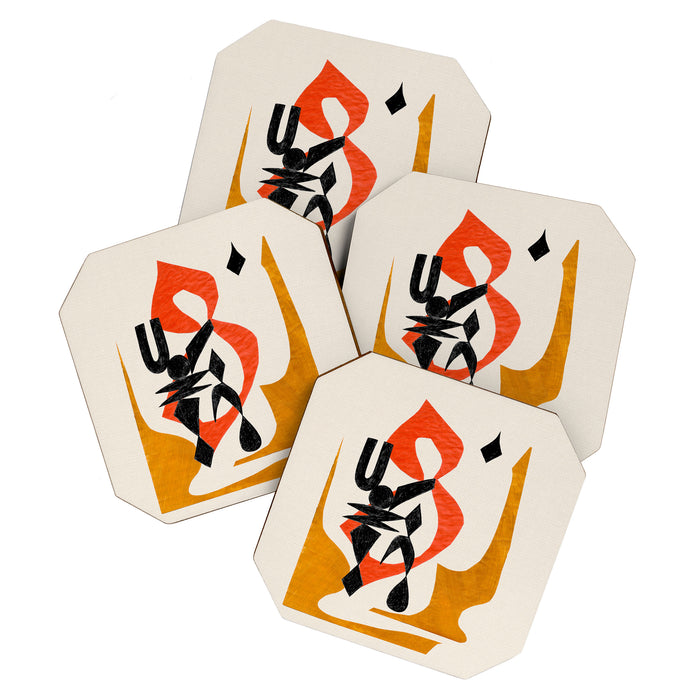 Orange Jinn Coaster Gallery Image 1