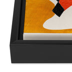 Orange Jinn Framed Canvas Print Gallery Image 3