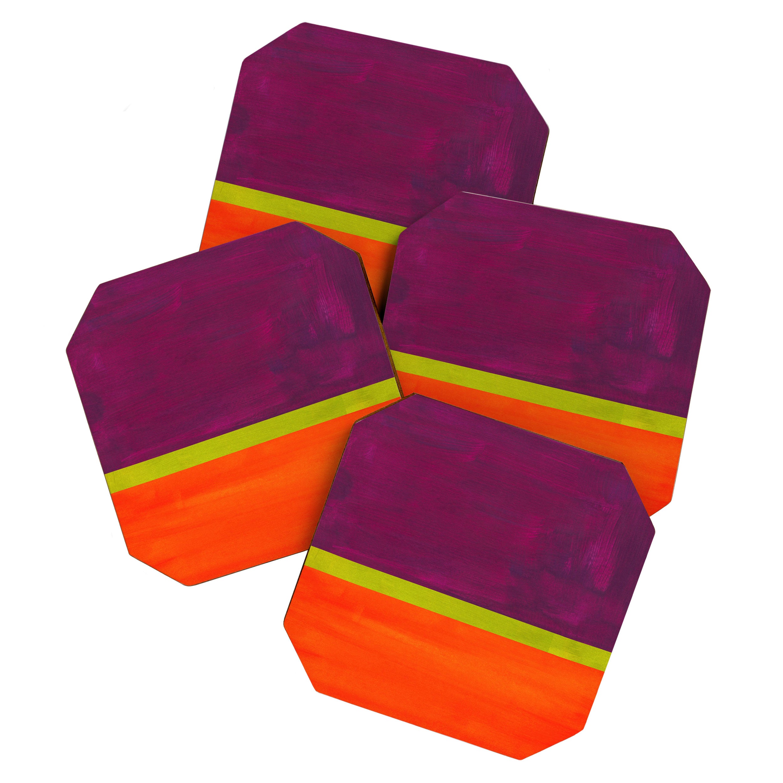 Orange Plum  Coaster Gallery Image 1