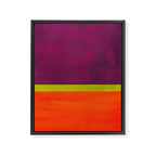 Orange Plum  Framed Canvas Print Gallery Image 6