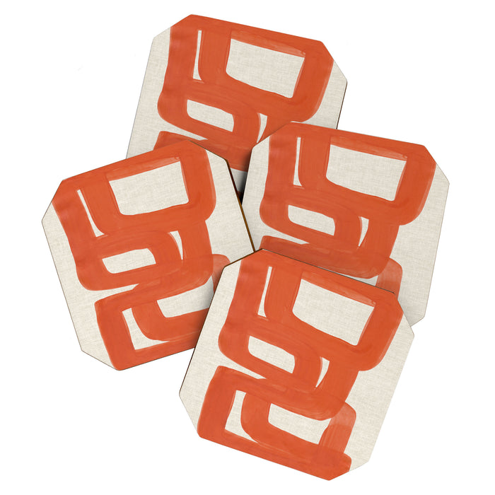 Orange Tank  Coaster Gallery Image 1