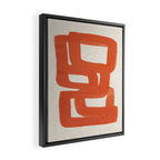 Orange Tank  Framed Canvas Print Gallery Image 2