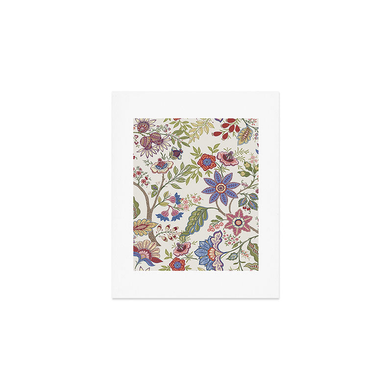 Oriental Chinoiserie Garden  Art Print Gallery Image 1