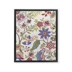 Oriental Chinoiserie Garden  Framed Canvas Print Gallery Image 6