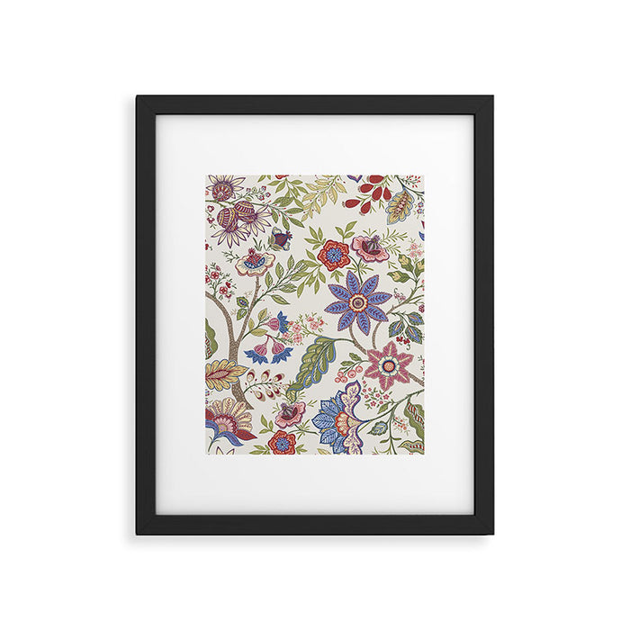 Oriental Chinoiserie Garden  Framed Art Print Gallery Image 1