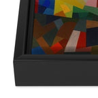 Otto Freundlich Rosace ii Abstract Acrylic Painting Modern Geometric Colorful Art Pattern Framed Canvas Print Gallery Image 3