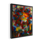 Otto Freundlich Rosace ii Abstract Acrylic Painting Modern Geometric Colorful Art Pattern Framed Canvas Print Gallery Image 2
