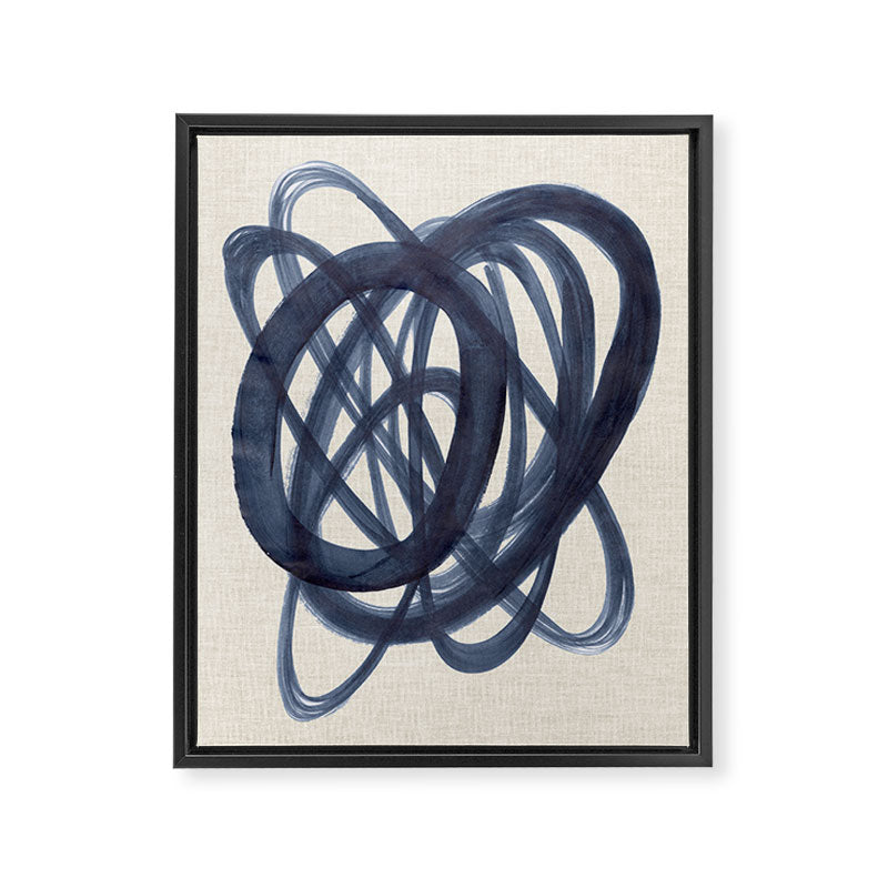 Over And Over Orbit Framed Canvas Print Gallery Image 6