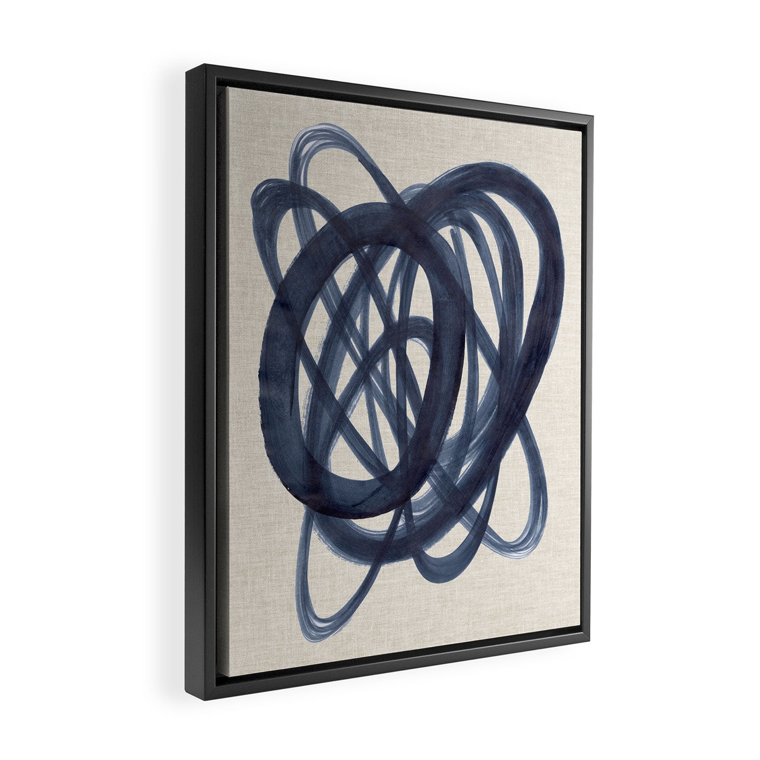 Over And Over Orbit Framed Canvas Print Gallery Image 2
