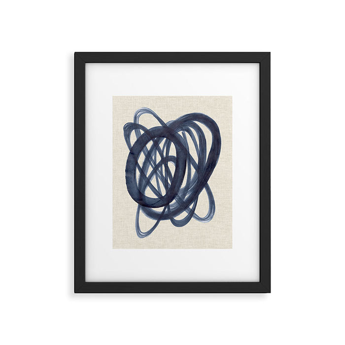 Over And Over Orbit Framed Art Print Gallery Image 1
