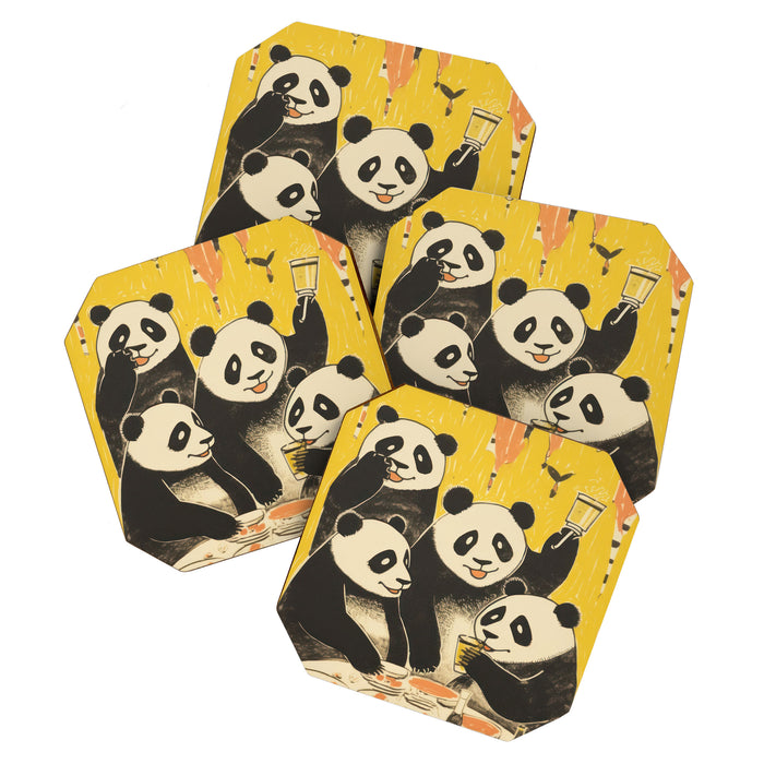 Panda Party Coaster Gallery Image 1