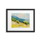 Pastel Landscape Painting Framed Art Print Gallery Image 5