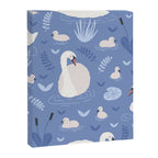 Pastel Periwinkle Swan Lake  Canvas Print Gallery Image 8