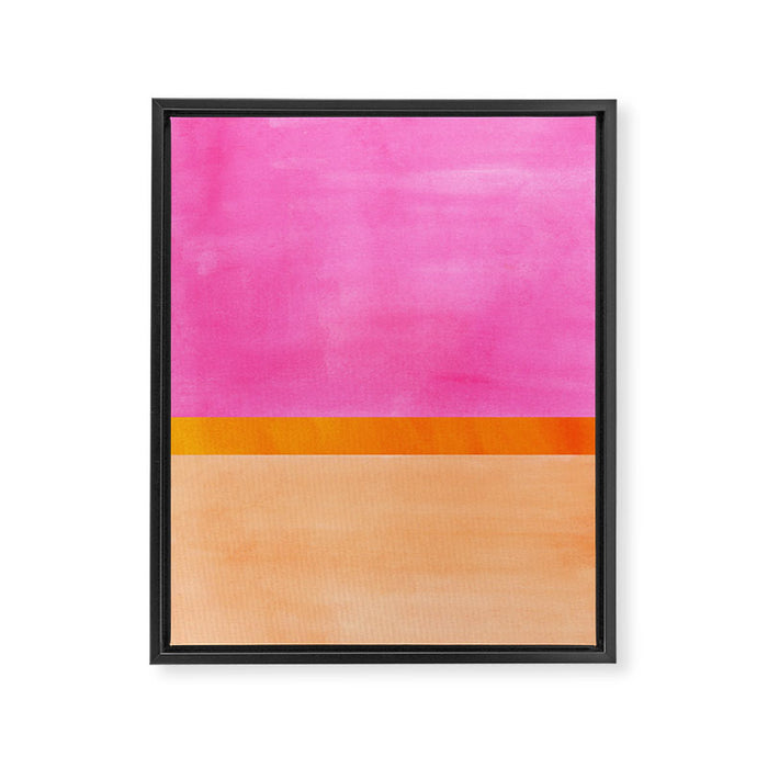Peachy Berry  Framed Canvas Print Gallery Image 1