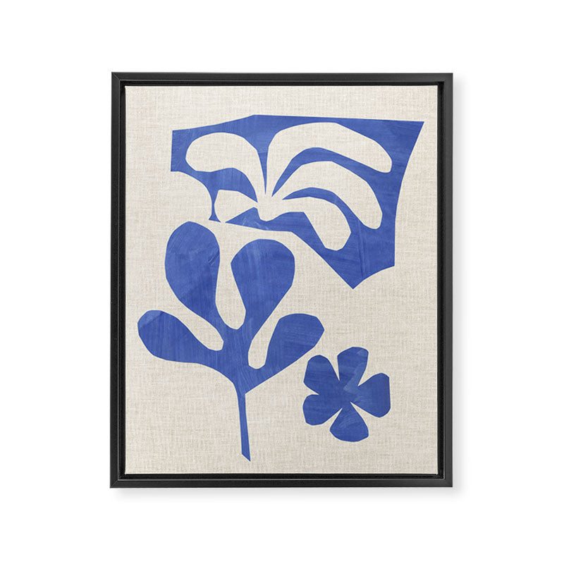 Periwinkle Bloom  Framed Canvas Print Gallery Image 6