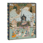 Persian Royal Court Dance Show Miniature Painting  Canvas Print Gallery Image 6