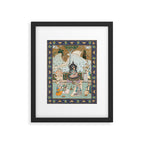 Persian Royal Court Dance Show Miniature Painting  Framed Art Print Gallery Image 5