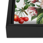 Persimmon Botanical Bloom Framed Canvas Print Gallery Image 3