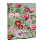 Pink Bloom Botanical Collage Canvas Print Gallery Image 6