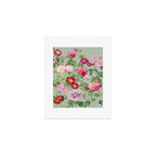 Pink Bloom Botanical Collage Art Print Gallery Image 1