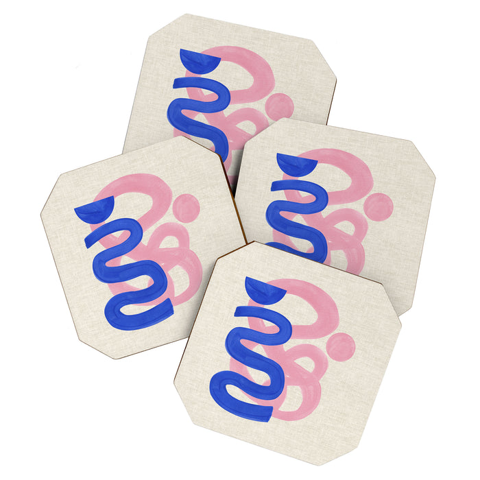Pink Bloop Coaster Gallery Image 1