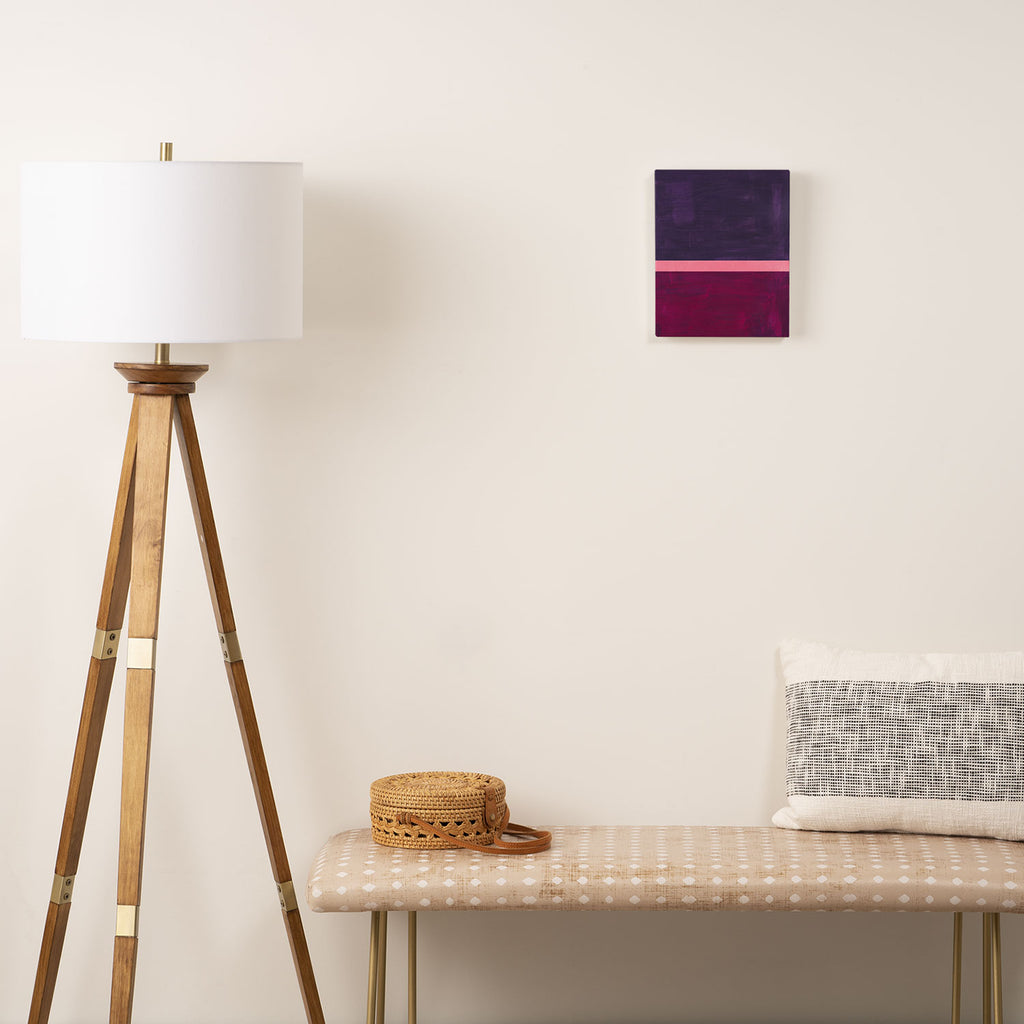 Pink Mauve  Canvas Print Gallery Image 2