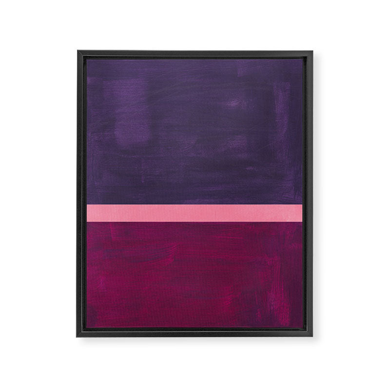 Pink Mauve  Framed Canvas Print Gallery Image 6