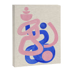 Pink Mountain Peak Canvas Print Gallery Image 6