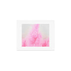 Pink Neon Smoke Clouds Art Print Gallery Image 1