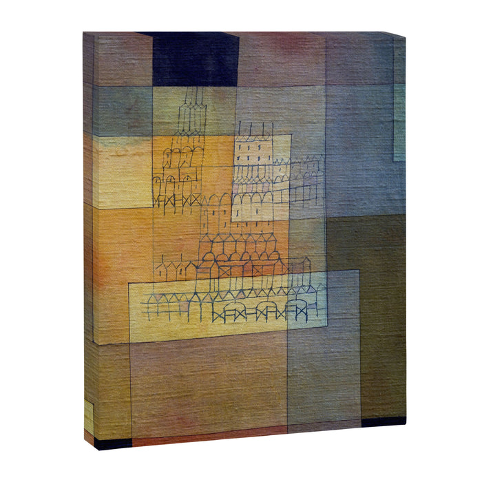 Polyphonic Architecture (1930) painting, Paul Klee Canvas Print Gallery Image 1