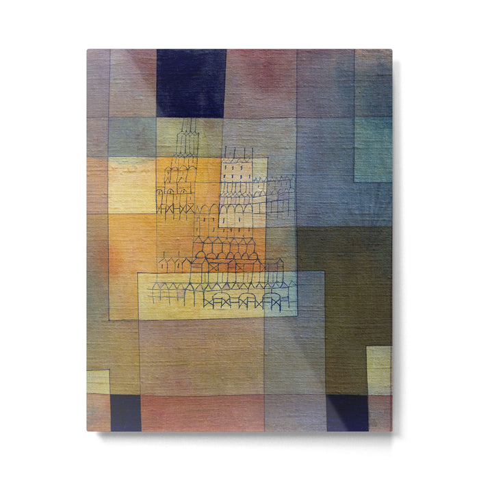 Polyphonic Architecture (1930) painting, Paul Klee Metal Print Gallery Image 1