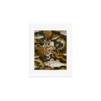 Pompeii Mosaic Ocean Creatures  Art Print Gallery Image 1